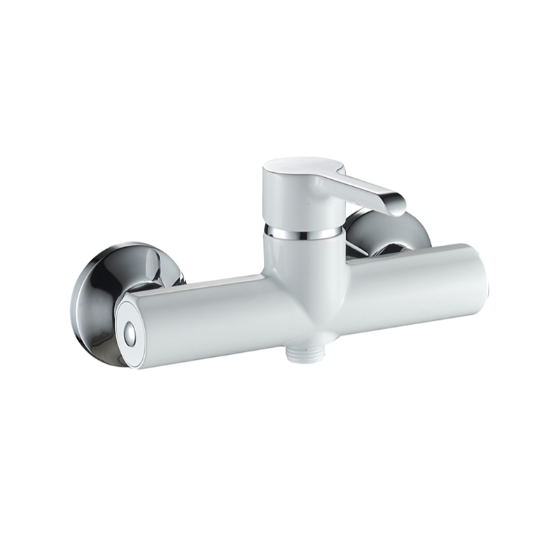 Placa de pé de glândula de aço inoxidável, corpo de liga de zinco, função única, sprinkler cromado Faucet-MD2068