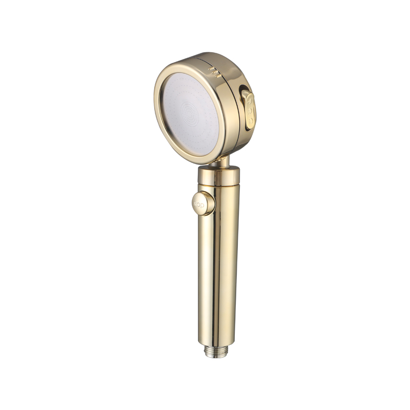 chuveiro dourado