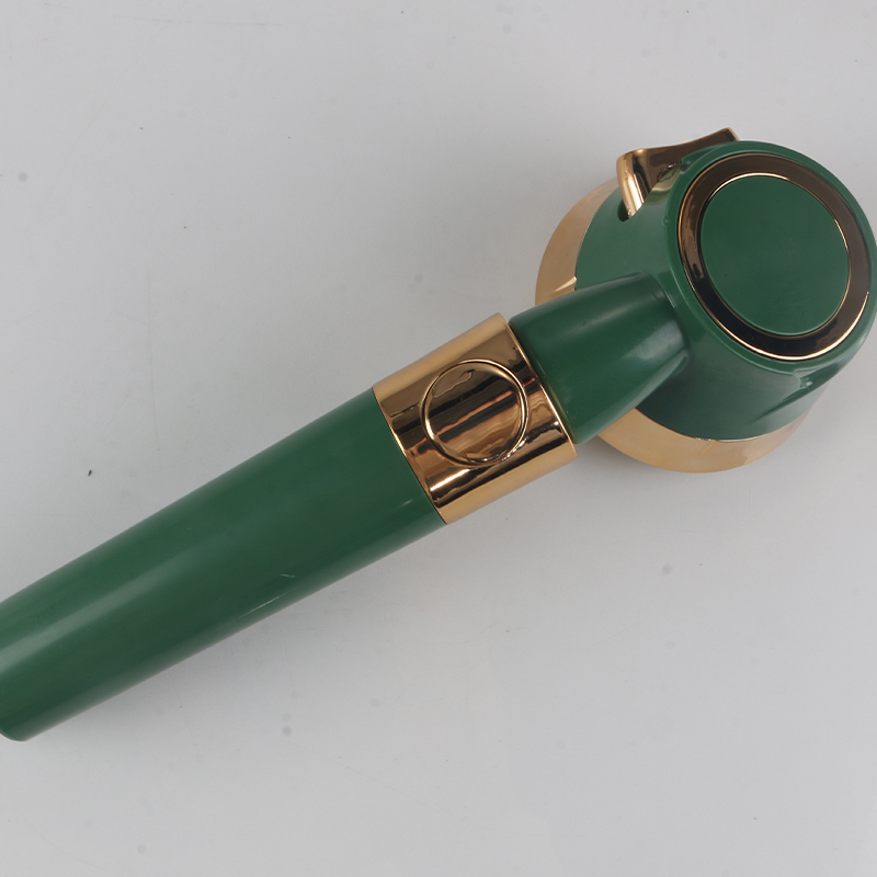 Fluxo de chuveiro verde escuro